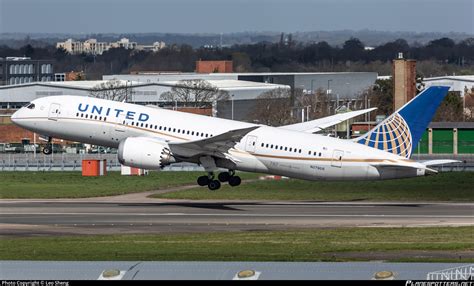 N27908 United Airlines Boeing 787-8 Dreamliner Photo by Leo Sheng | ID ...