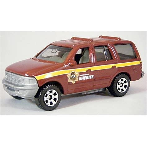 Matchbox - Ford Expedition Sheriff Police Patrol Truck - Global Diecast ...