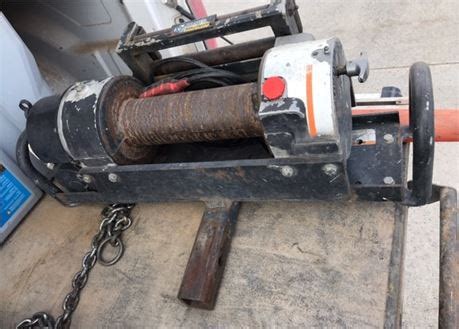 Surplus MarketPlace - 12,000lb Ramsey Winch for Parts