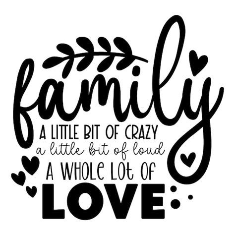 Premium Vector | Family quotes svg design