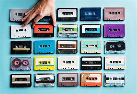 Vintage cassette tapes collection | Photo - rawpixel