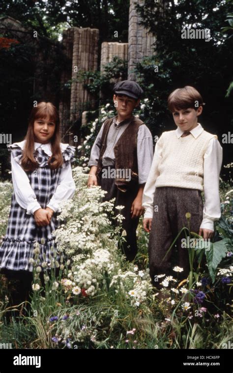 THE SECRET GARDEN, from left: Kate Maberly, Andrew Knott, Heydon Prowse ...