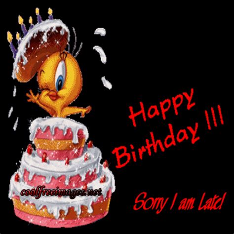 belated_birthday_25.gif (500×500) | Belated birthday wishes, Happy ...