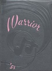 Everett Area High School - Warrior Yearbook (Everett, PA), Class of 1958, Cover