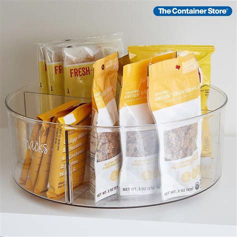 The Home Edit Divided Lazy Susan | The home edit, Lazy susan, Pantry labels