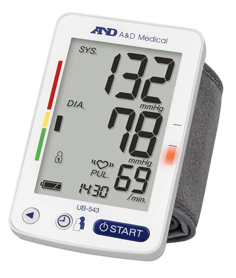 A&D UB-543 Wrist Blood Pressure Monitor with Afib Screening