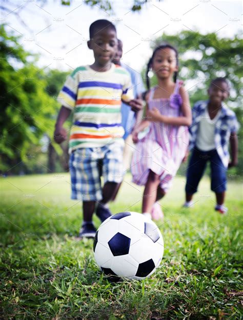 African family enjoying outdoors | Stock Photos ~ Creative Market