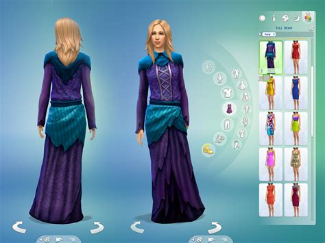 Mod The Sims - Witch & Wizard Costumes for teen/adult/elder