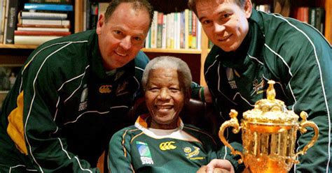 Nelson Mandela and the Springboks: Rugby played for higher stakes - Los Angeles Times