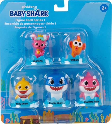 Best Buy: Pinkfong Baby Shark Figure Pack Multicolor 61097