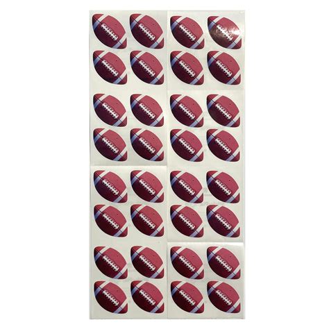 DEALS: 20 Sheets of Football Stickers – Sticker Stash Outlet