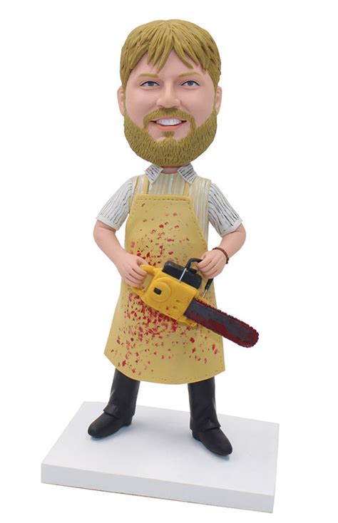 Custom bobblehead Texas Chainsaw Killer Doll Halloween Gift – Abobblehead.com