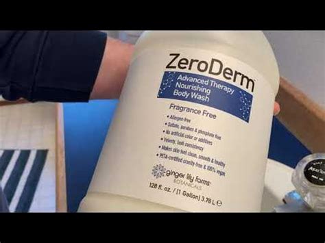 ZeroDerm Advanced Therapy Nourishing Body Wash - YouTube