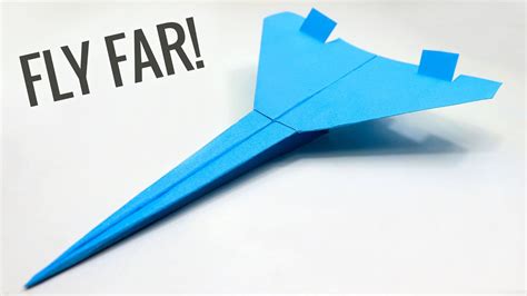 How To Make A Paper Airplane Glider