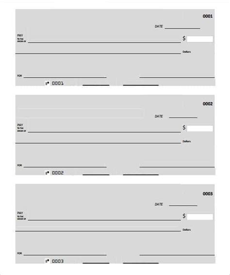 24+ Blank Check Template - Doc, Psd, Pdf & Vector Formats pertaining to Blank Cheque Template ...