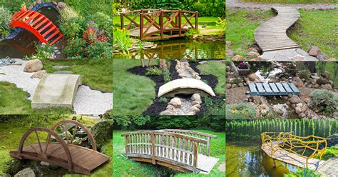 35 Garden Bridge Ideas for Backyard and Pond