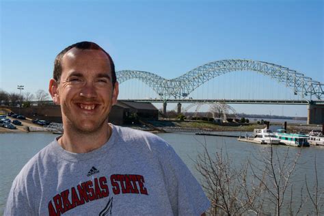 Downtown Memphis Riverfront - A Tale of Two Bridges