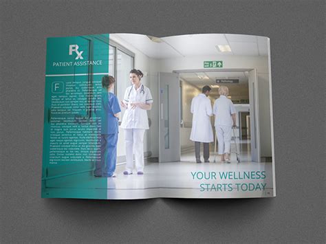 Medical Brochure Template on Pantone Canvas Gallery