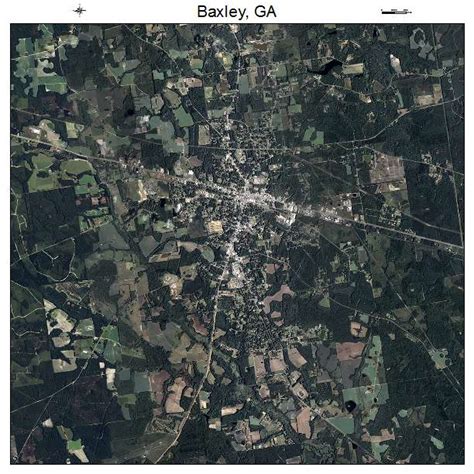 Aerial Photography Map of Baxley, GA Georgia