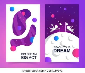 Outer Space Kids Banner Illustration Welcome Stock Vector (Royalty Free ...