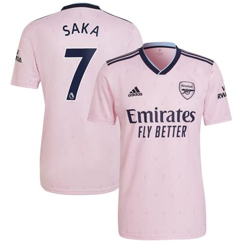 Maillot Arsenal Third 2022 2023 SAKA | Foot Soccer Pro