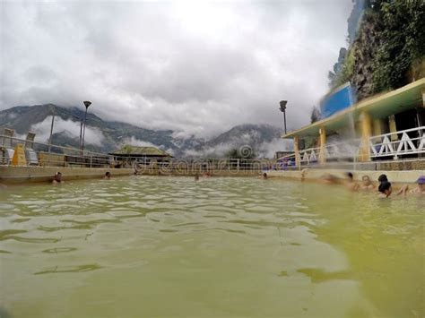 Hot Springs in Banos, Ecuador Stock Image - Image of america, banos ...