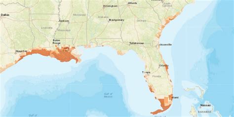 New Interactive Map Highlights Effects of Sea Level Rise, Shows Areas ...