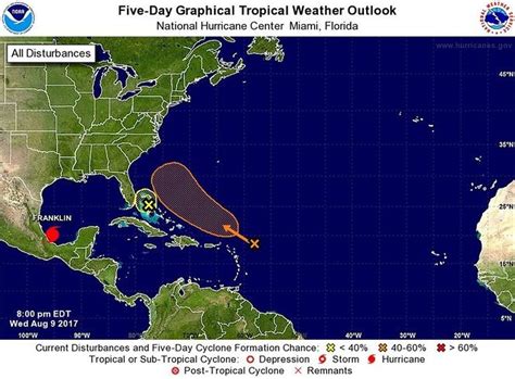 Hurricane Franklin 2017 makes second landfall in Mexico - al.com