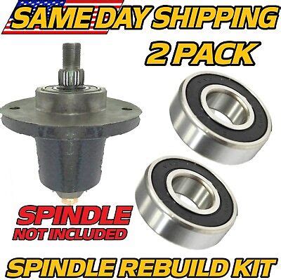 (2 Pack) Deck Spindle Bearings Replaces Country Clipper 629RN-001A, 609-285P | eBay