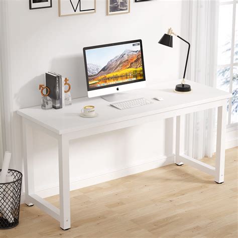 Tribesigns 63" Large Computer Desk, Modern Simple Style Study Writing Desk - Walmart.com ...