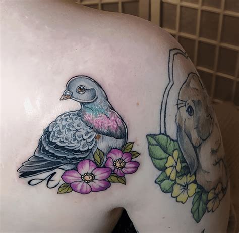 My pigeon tattoo! : r/pigeon