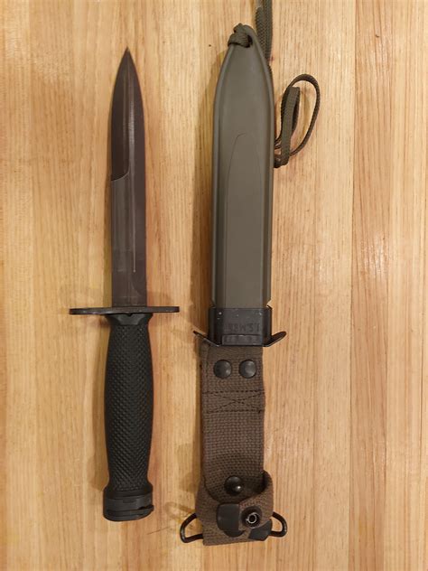 Unmarked M4 bayonet and sheath question | Gunboards Forums