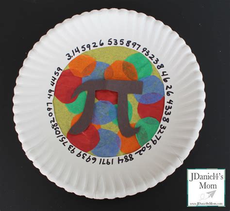 Pi Day Paper Plate Circle Craft - JDaniel4s Mom