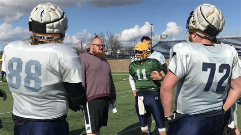 Augustana football team stressing intensity in spring practice