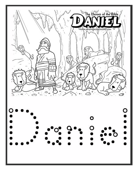 Daniel And The Lions' Den Worksheets