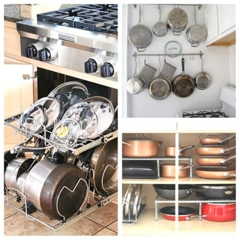 10 Awesome Tips for Organizing Pots and Pans- A Cultivated Nest