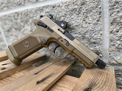 FN America FNX-45 Tactical 45 ACP 5.3" FDE/FDE NS 15rd Viper - Duke's Sport Shop, Inc.