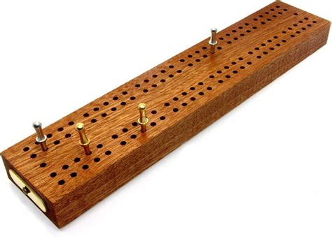 Brimtoy Hardwood British cribbage board 24cm 9 | Etsy