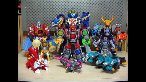 Eugene's Kyuranger Mecha Collection Photos - YouTube