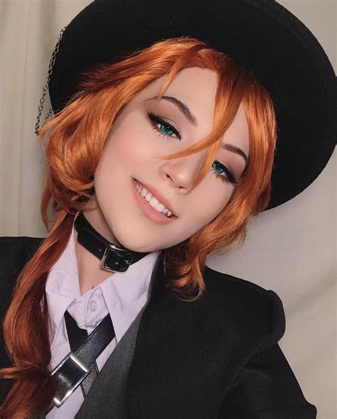 🍷Bungo Stray Dogs ☒ 文豪ストレイドッグス🍷 — Cosplay Chuuya Nakahara 😍🥴