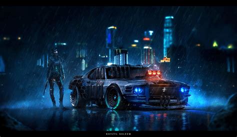 Ensalve, Khyzyl Saleem | Futuristic cars, Cyberpunk, Futuristic art