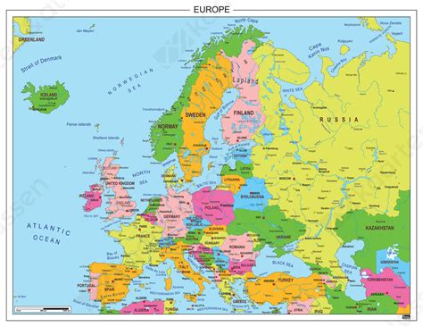 Europakaart 234 | Kaarten en Atlassen.nl