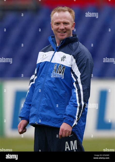 Alex McLeish - Rangers training Stock Photo - Alamy