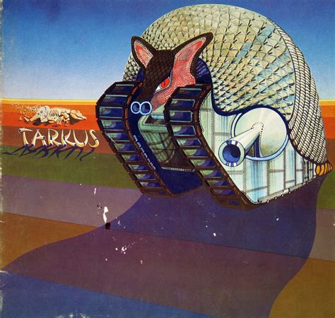 ELP Emerson Lake & Palmer Tarkus Album Cover Gallery & 12" Vinyl LP ...