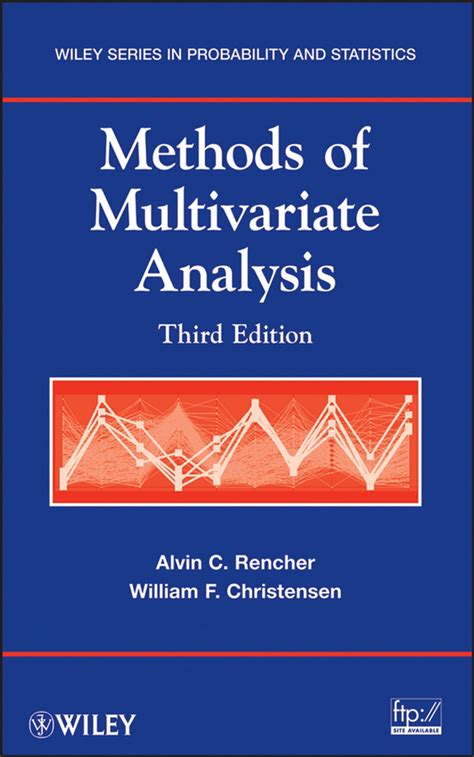 Methods of Multivariate Analysis eBook by Alvin C. Rencher - EPUB | Rakuten Kobo United States