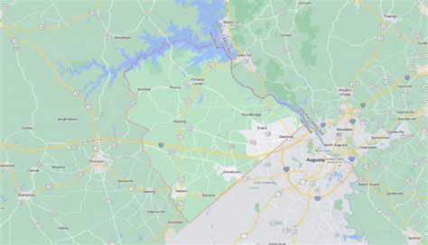 Cities and Towns in Columbia County, Georgia – Countryaah.com