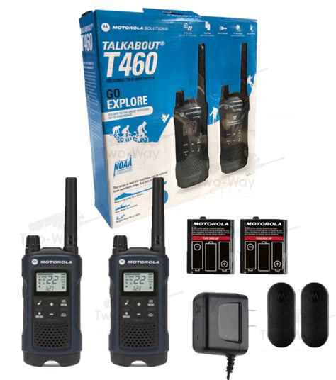 Motorola T460 Rechargebale Two-Way Radio 2-Pack | Two-Way City