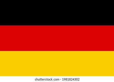 Flag Germany National Symbol Vector Stock Vector (Royalty Free ...