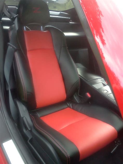 02-08 NISSAN 350Z GENUINE LEATHER SEAT COVERS (CUSTOM ORDERS) – Interior Innovation