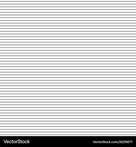 Horizontal lines on white background abstract Vector Image